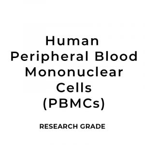 Research Grade Human Peripheral Blood Mononuclear Cells (hPBMCs) 10 - 500 Million Cells (Frozen)